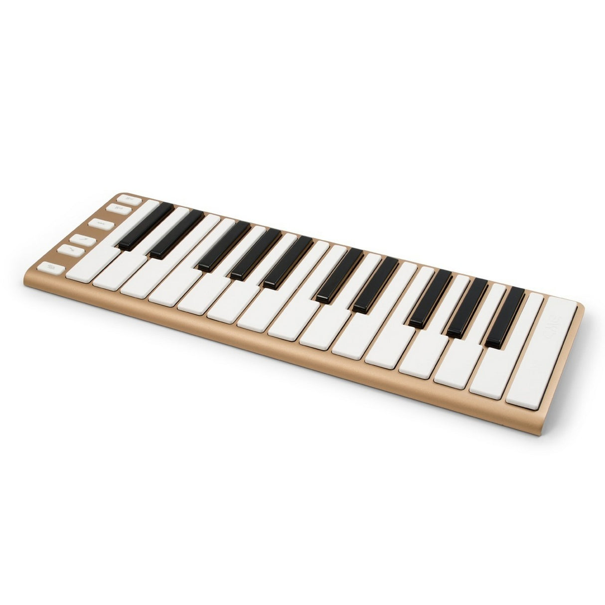 CME Xkey25 USB 25 Key Polyphonic Touch MIDI Ultra Slim Keyboard, Gold