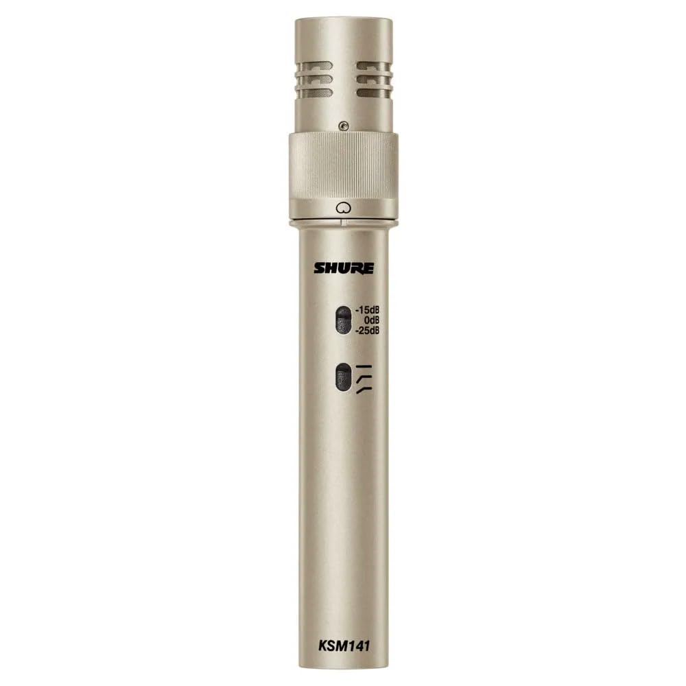 Shure KSM141/SL Dual Instrument Condenser Microphone Champagne