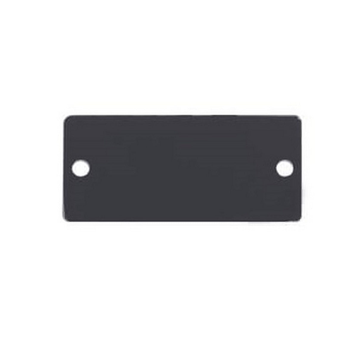 Kramer W-BLANK Wall Plate Insert, Blank Slot Cover Plate, Black