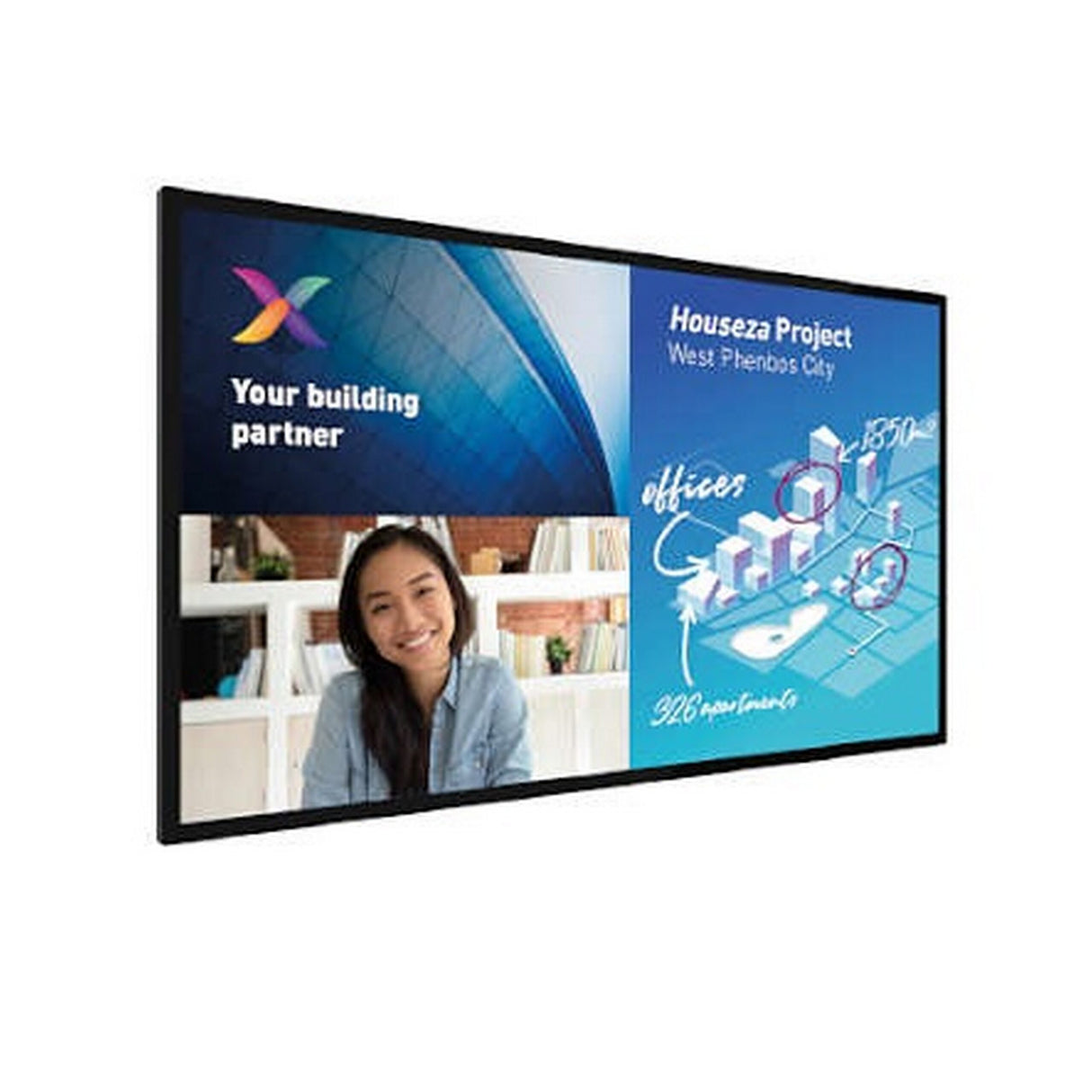 Philips 86BDL8051C 86 Inch Signage Solutions C-Line Display