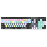 Logickeyboard Titan Wireless Backlit Shortcut Mac Keyboard for Final Cut Pro X