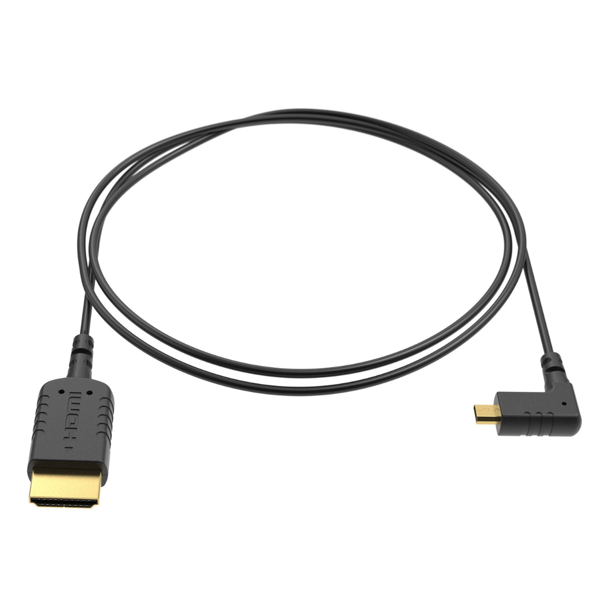 8Sinn eXtraThin Angled HDMI Micro to HDMI Cable, 40 Centimeters