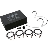 Galaxy Audio HSM8-UBK-4ATCH Unidirectional Dual Ear Headset Microphone with Generation 2 cH Audio-Technica Connector