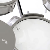 EFNOTE 3 Acoustic Designed Electronic Drum Set, White / Sparkle