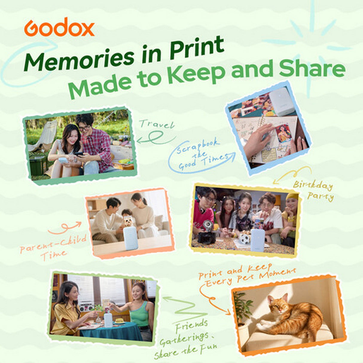 Godox P100 Wireless Portable Dye-Sublimation Photo Printer