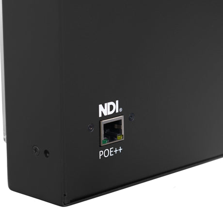 Ikan PT419W-PTZ-NDI-TMN Aura 19-Inch POE++ PTZ NDI Teleprompter and Talent Monitor with Full Encoding/Decoding IP Tally