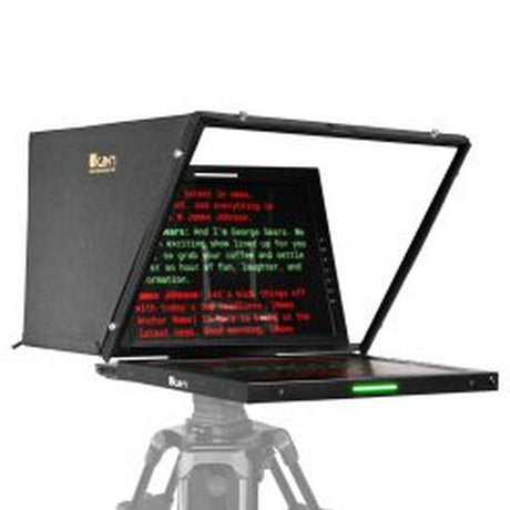 Ikan PT419W-PTZ 19-Inch High Bright PTZ Teleprompter with Widescreen Tally SDI Monitor