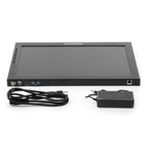 Ikan PT419W-TM-MPEDESTAL 19-Inch Widescreen Teleprompter with Talent Monitor, Motorized Pedestal, and Dolly Turnkey