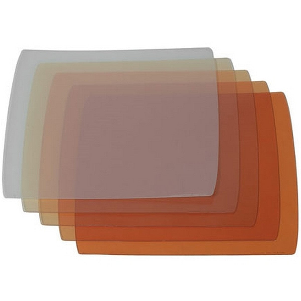 Litepanels Astra 1x1 5 Piece CTO Gel Set with Bag | Orange Color Gel Set 900-3503