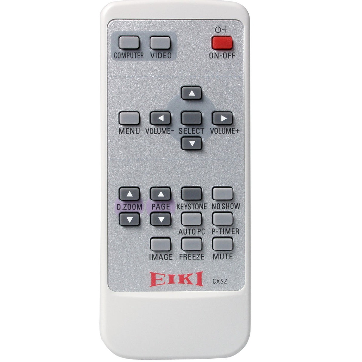 Eiki 945 075 1197 Infrared Only Projector Remote for LC-XB28 No Mouse Function