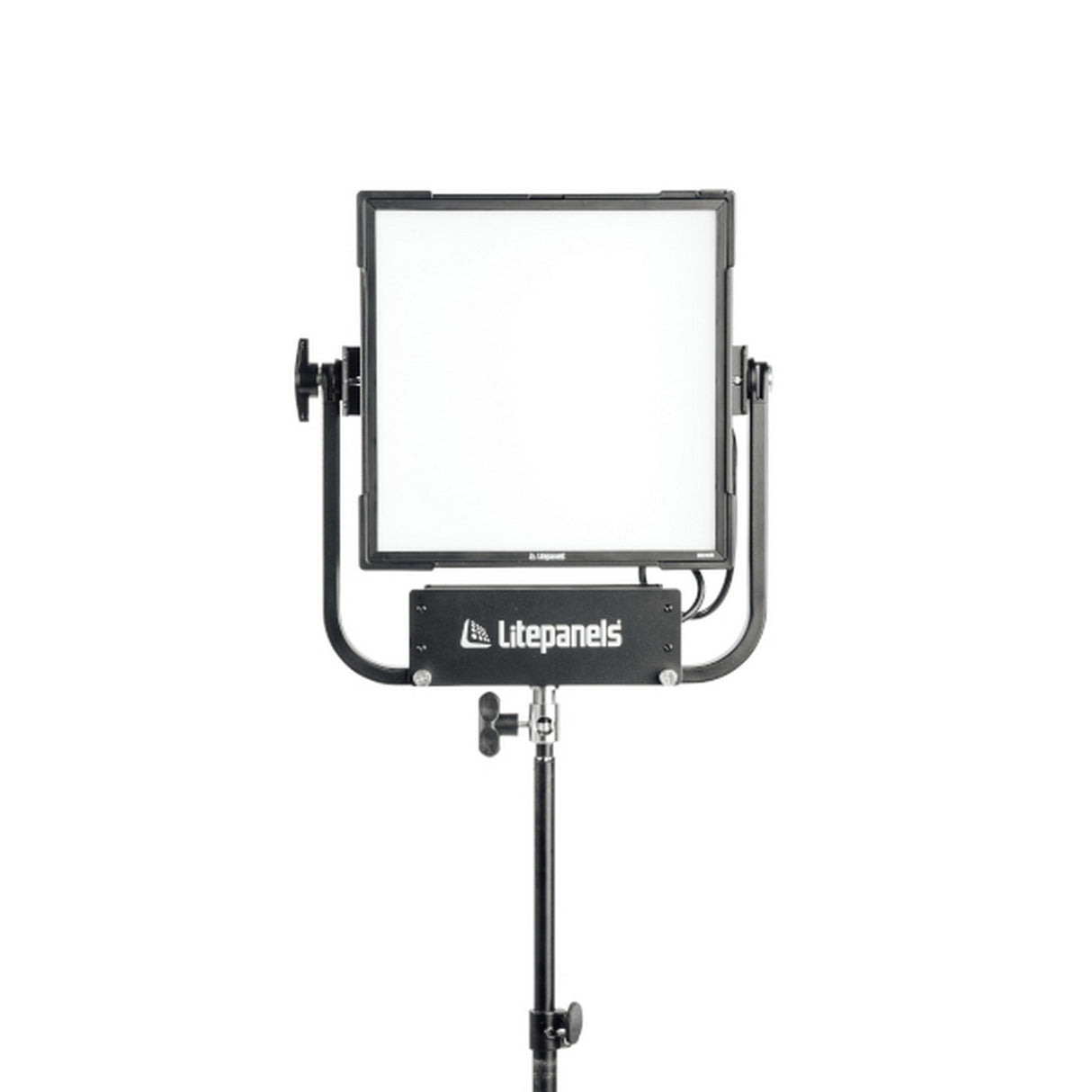 Litepanels 945-1411 Gemini 1 x 1 Soft Panel with Pole Op Yoke, Bare Ends Power Cable