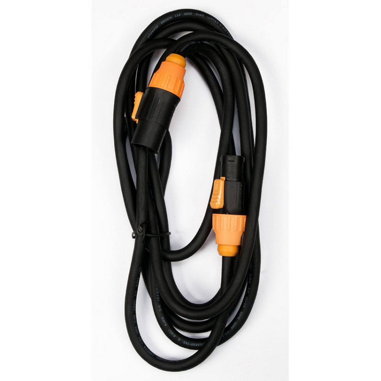 Elation SIP139 IP65 Rated Male to Female Power Twist Lock Link Cable, 10 Foot