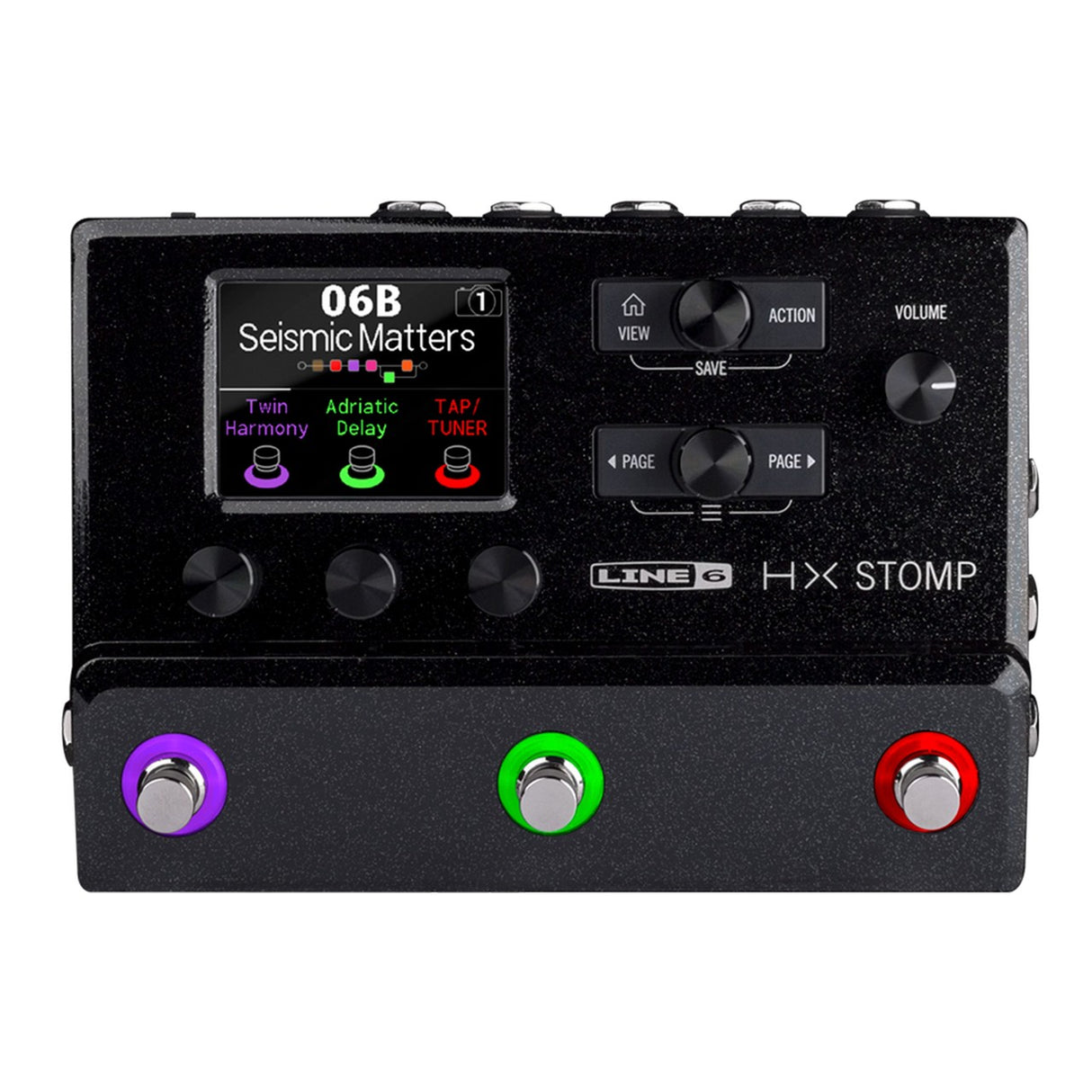 Line 6 HX Stomp | Multi Effects Guitar Floor Processor Pedal