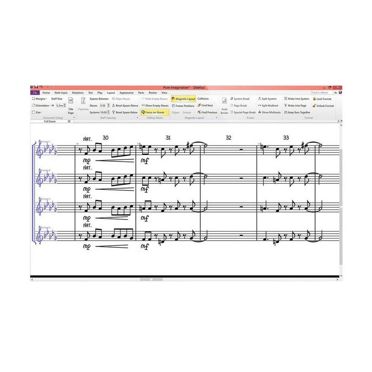 Avid Sibelius 8 | Music Notation Software for Education with Upgrade Plan