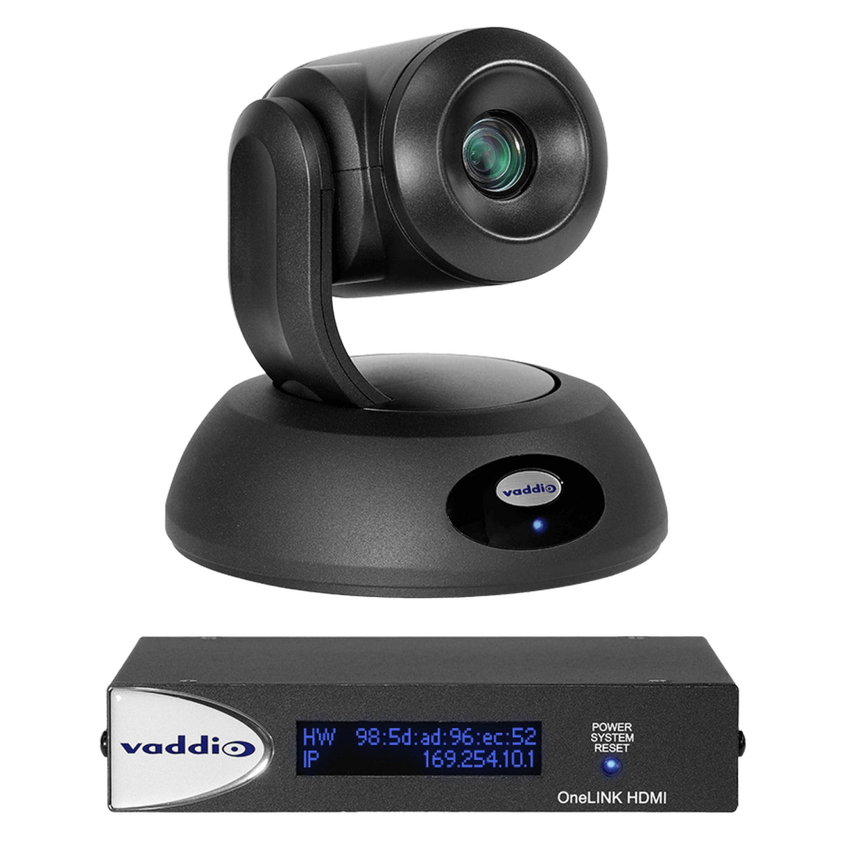 Vaddio 999-99600-100 RoboSHOT 12E HDBT OneLINK HDMI System, Black