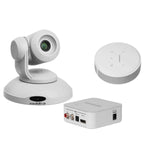 Vaddio 999-99950-500W ConferenceSHOT AV Bundle with TableMIC 1, White No Speaker