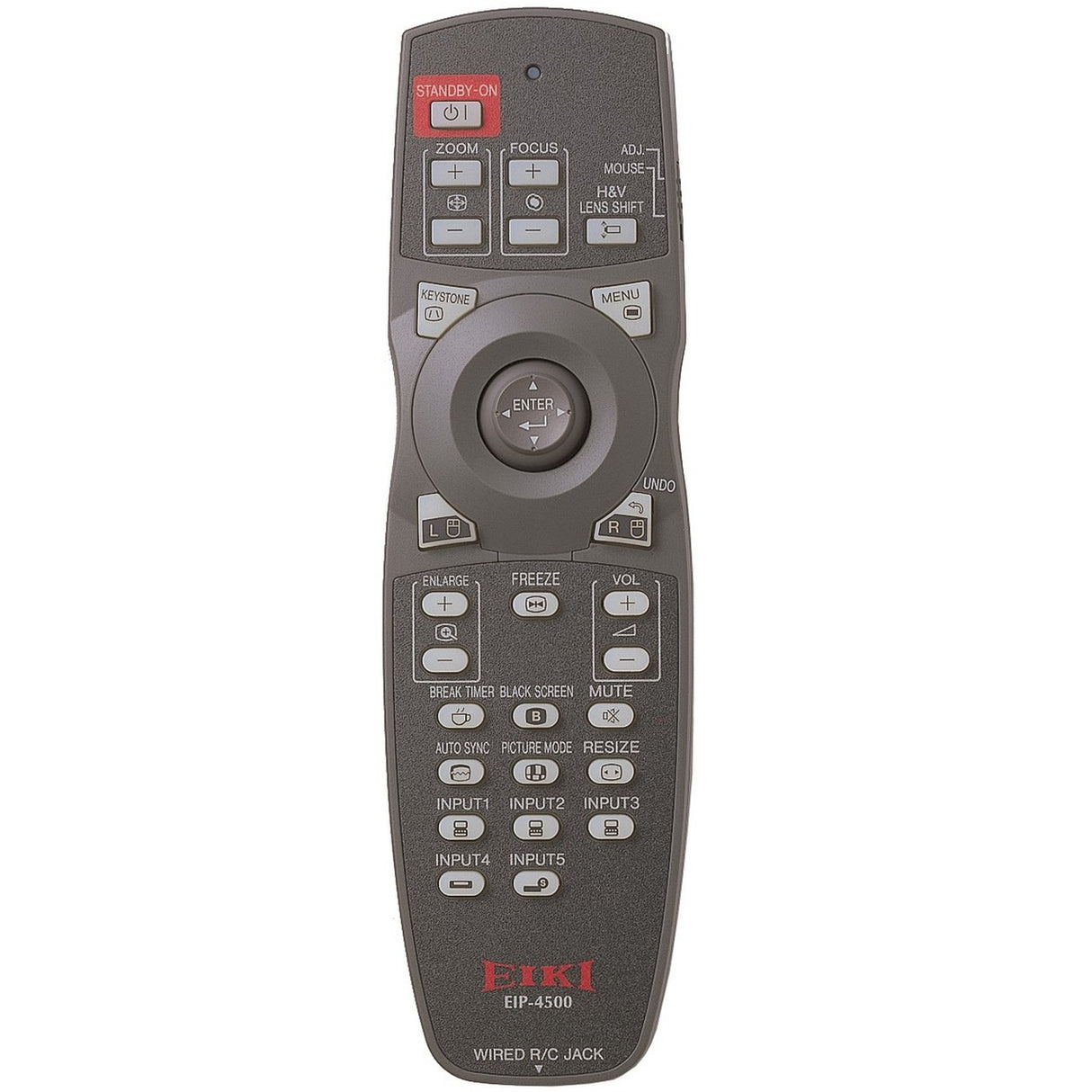 Eiki 9NK5041810600 Infrared Wired Remote Control for EIP-4500 EIP-4500L