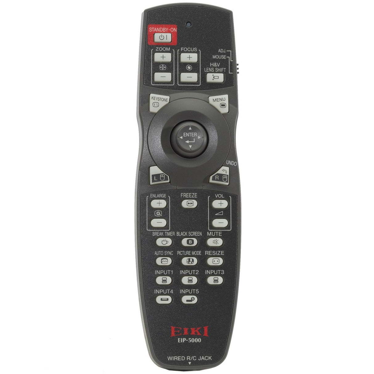 Eiki 9NK5041815100 Infrared Wired Remote Control for EIP-5000 EIP-5000L