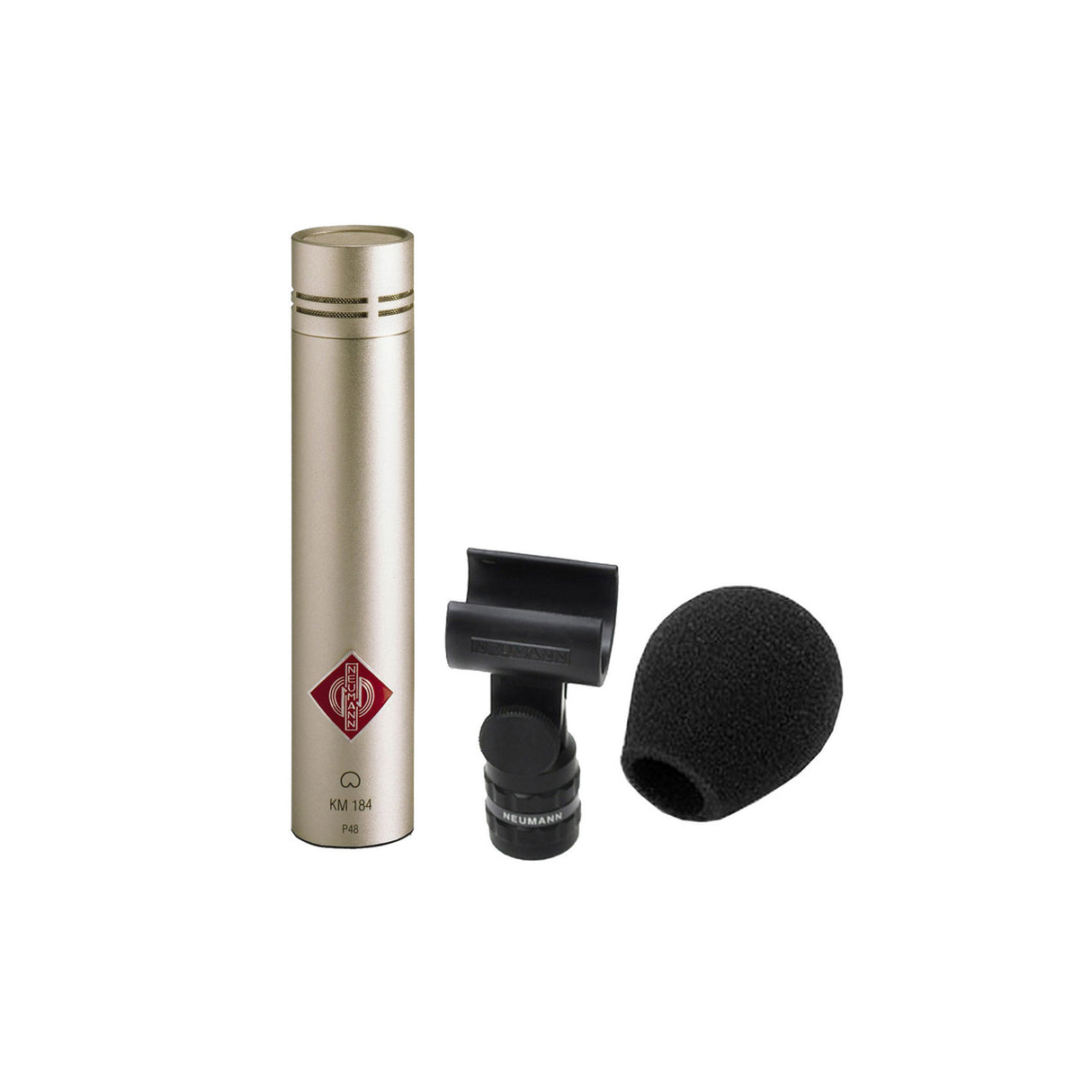 Neumann KM 184 NI | Cardioid Mic with K40 Capsule, SG21BK, WNS100 Nickel