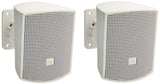 JBL CONTROL 52-WH Surface Mount Satellite Speaker for Subwoofer Satellite Loudspeaker System White Pair