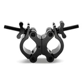 Galaxy Stage GS-C110P Swivel Double Clamp for GS34 GS12 and GS20 Black