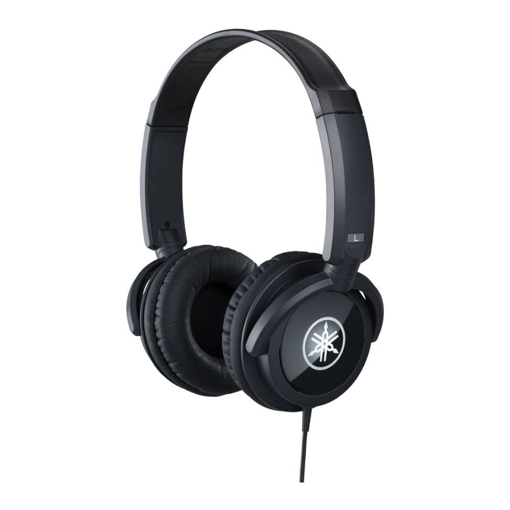 Yamaha HPH-100B Comfortable Dynamic Closed Back Headphones Black