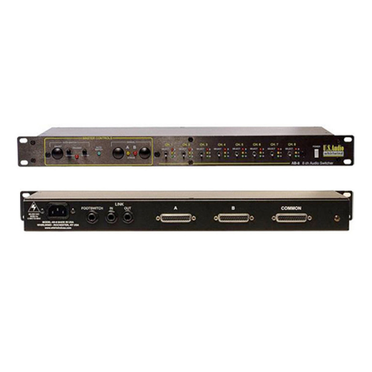 Whirlwind AB-8 8-Channel Microphone / Line Switcher