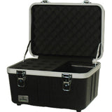 Grundorf ABS-MC12CB | Hardshell Microphone Case for 12 Microphones and Cables