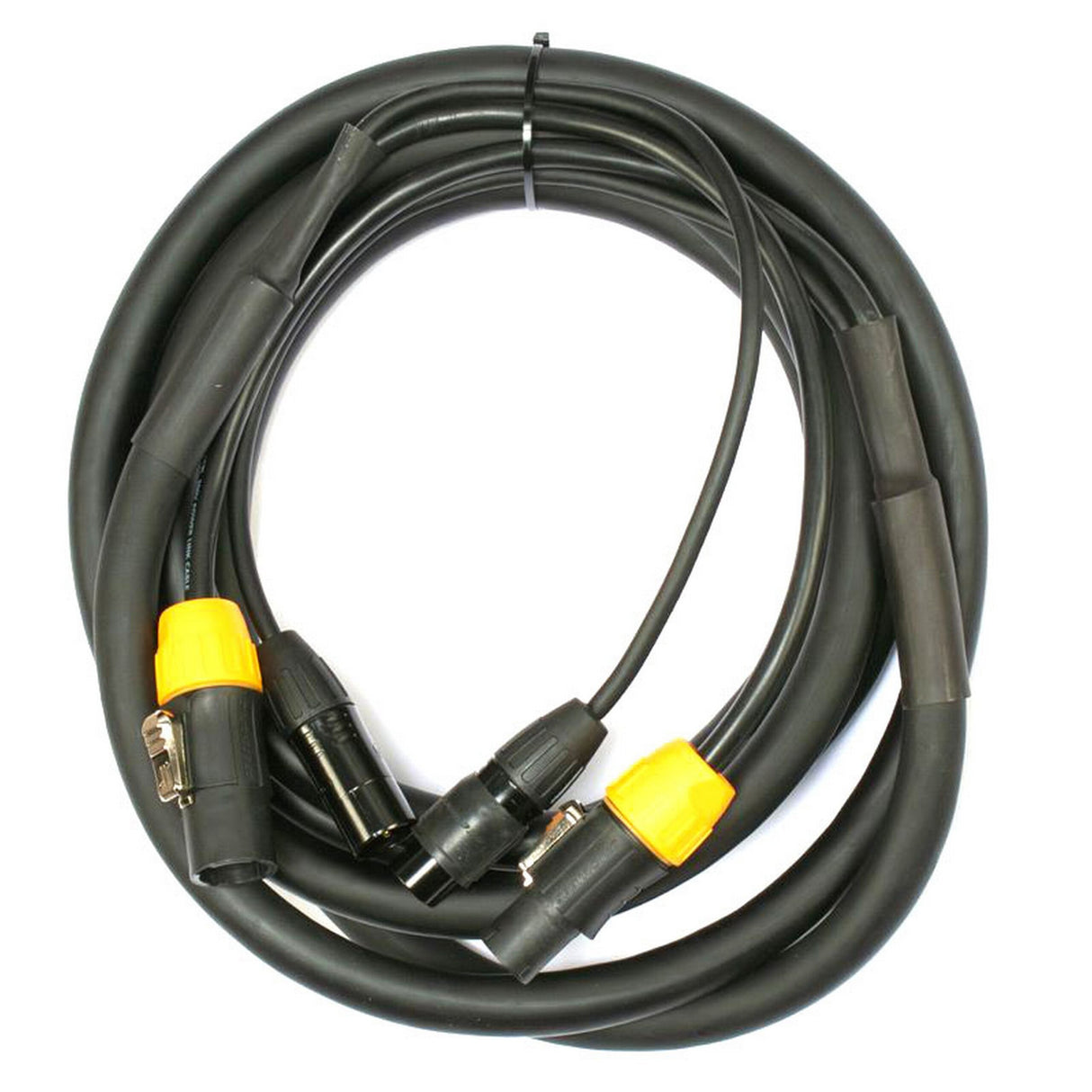 Accu Cable AC3PTRUE12 12-Foot Female to Male 3-Pin DMX/Locking Power Link Cable