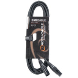 Accu Cable AC5PDMX10 10-Foot 5-Pin Male to 5-Pin Female DMX Cable