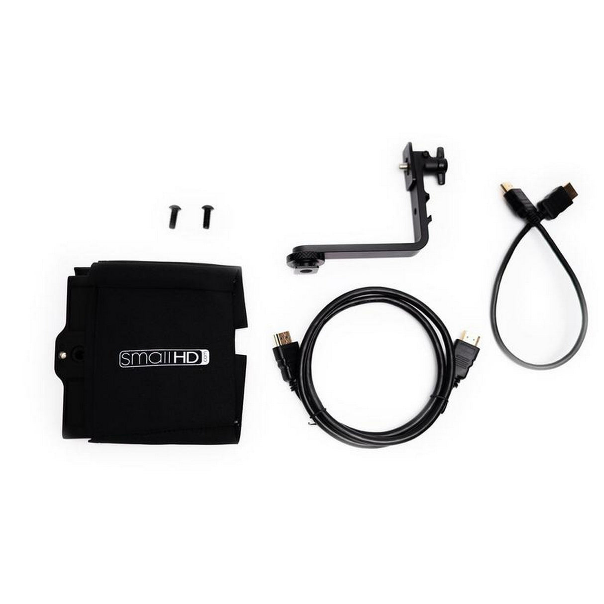 SmallHD FOCUS 7 Accessory Pack with Tilt Arm, Sunhood, Screen Protector and Cables