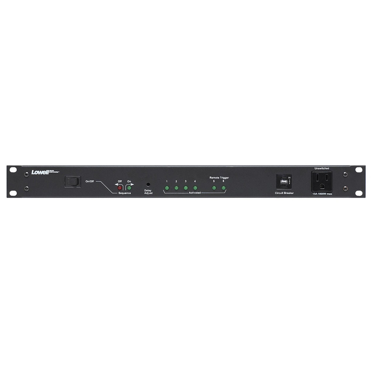 Lowell ACR-SEQ6-2009 20A Rackmount Sequencer