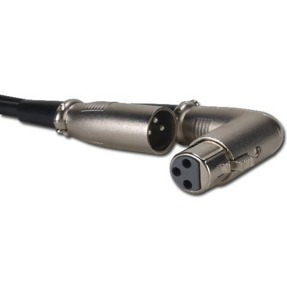 Accu Cable ACXLRRAAC 2-Pin XLR Right Angle Plug Adapter
