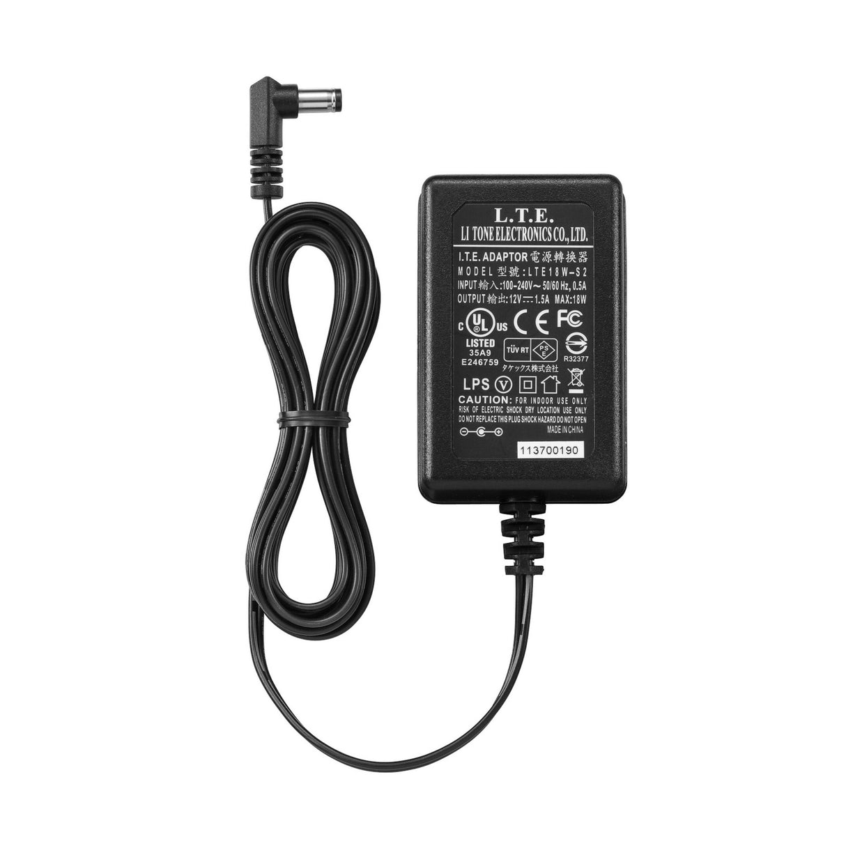 TOA Electronics AD-1215P AC Adapter for Packet Intercom IP Stations