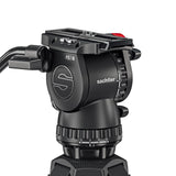 Sachtler S2065-0001 FSB 6 Mk II Fluid Head with Sideload Camera Plate and Pan Bar