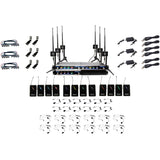 VocoPro BOOST-PLAY-12 Long-Range 12-Channel Digital Wireless Headset/Lavalier Microphone System 902-927.2 MHz