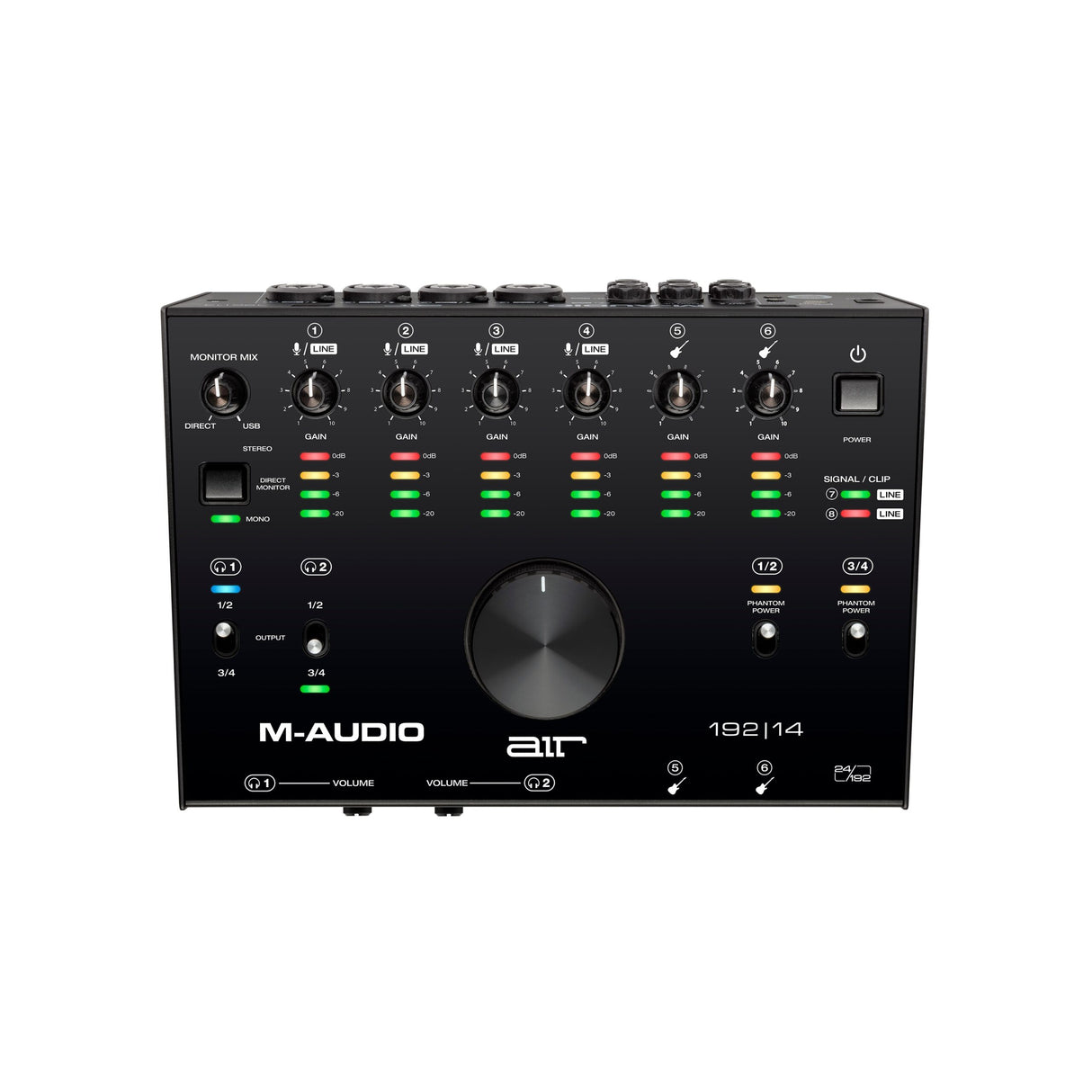 M-Audio AIR 192|14 8 x 4 24/192 USB Audio Interface