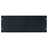 Lowell APB-4 4U Aluminum Panel with Flange