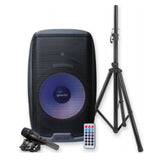 Gemini AS-2115BT-LT-PK Bluetooth 15-Inch Speaker Package