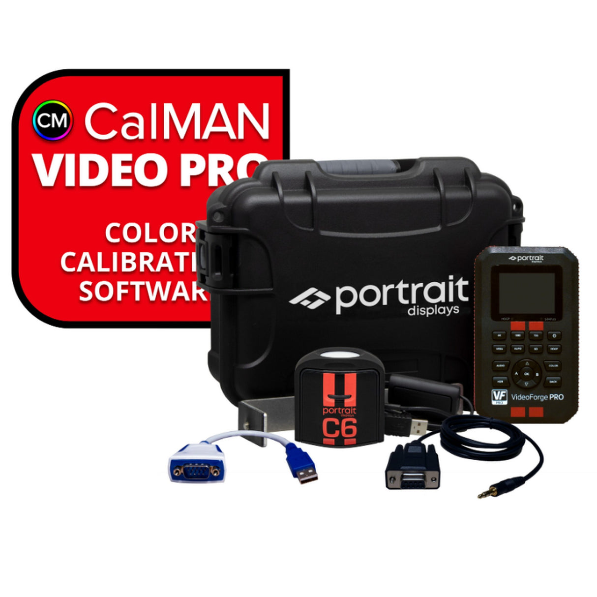 SpectraCal CalMAN Video Professional AutoCal Bundle with C6 HDR2000 and VideoForge Pro