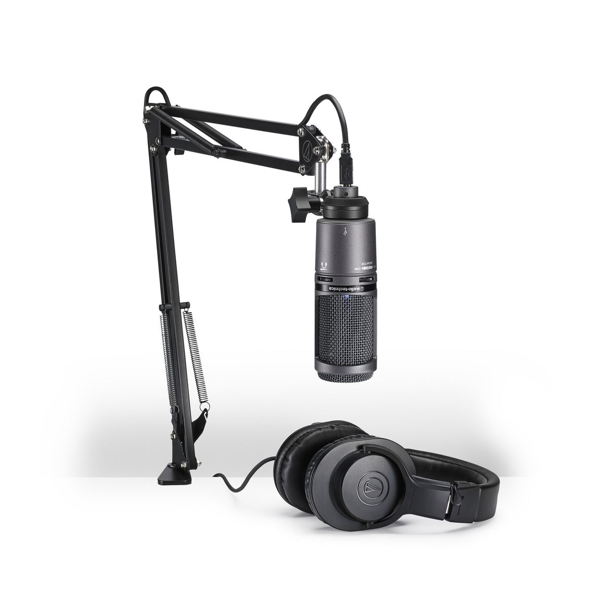 Audio Technica AT2020USB+PK | Streaming/Podcasting Vocal Microphone Pack