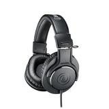 Audio Technica ATH-M20x Closed Back Over Ear Professional Monitor Headphones, Black (Used)