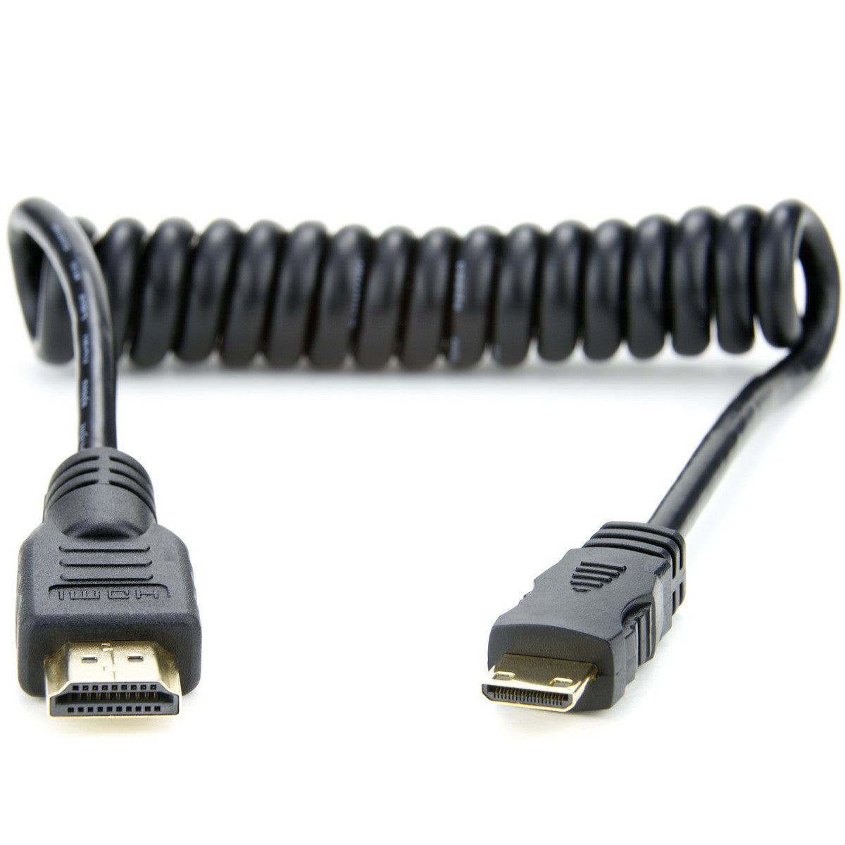 Atomos ATOMCAB008 | 30cm Coiled MINI to FULL HDMI Cable