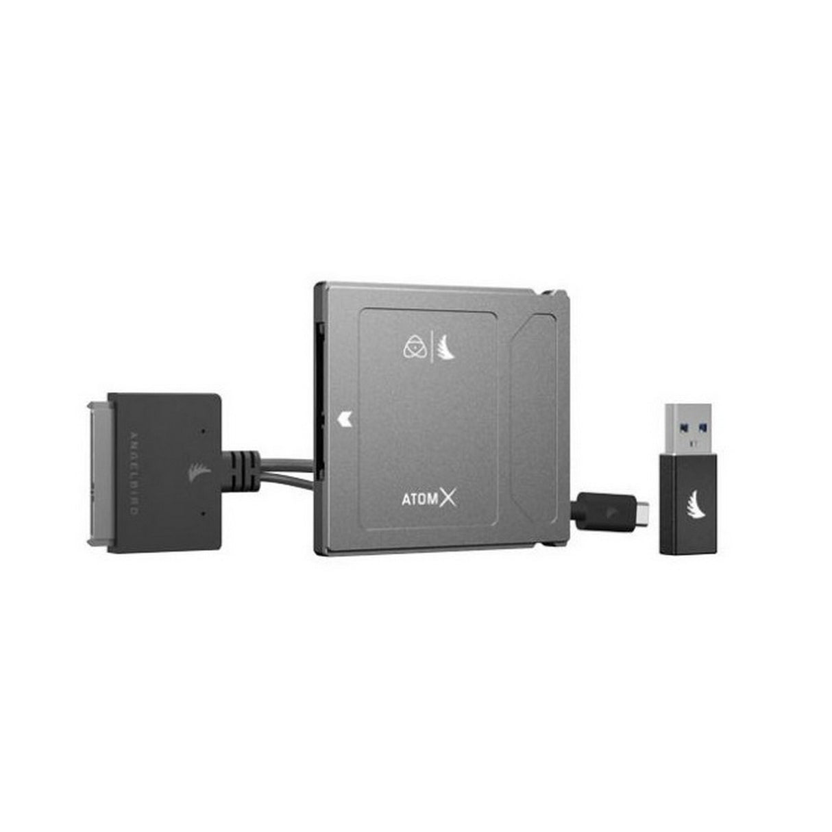 Angelbird ATOM X SSDmini 1TB Kit with C-SATA Cable and USB-A-C Adapter