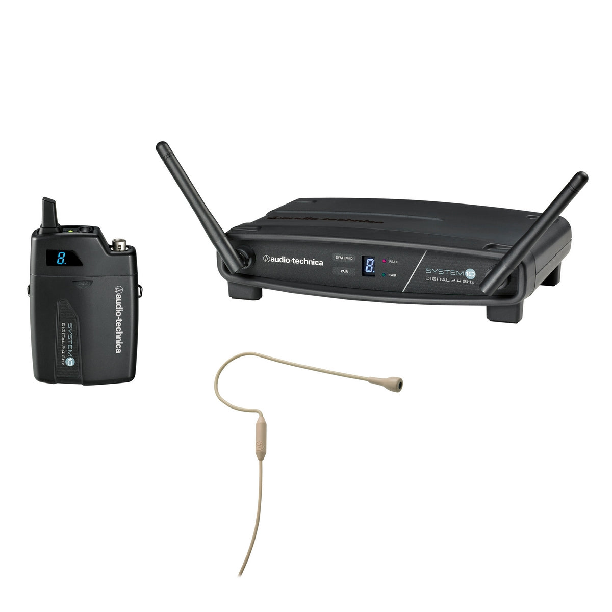 Audio-Technica ATW-1101/H92-TH | System 10 Wireless Headworn Microphone System Beige