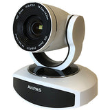 AViPAS AV-1081 10x Optical Zoom HDMI PTZ Camera with IP Live Streaming, White