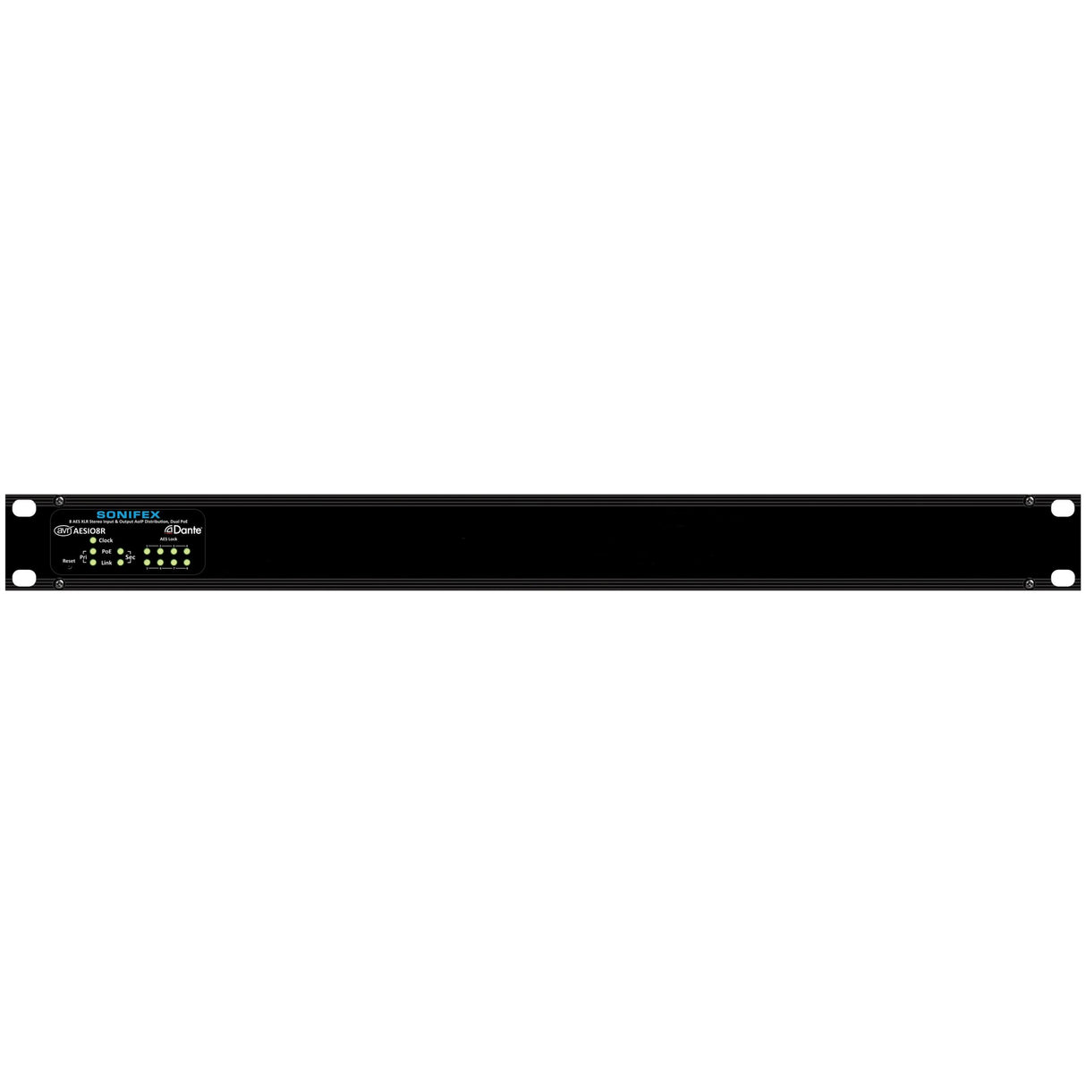 Sonifex AVN-AESIO8R 8 AES3 I/O Dual Dante Interface, PoE