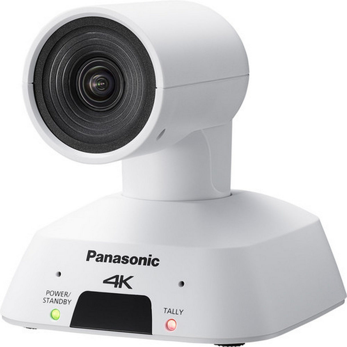 Panasonic AW-UE4WG Wide Angle 4K PTZ Camera with IP Streaming, White