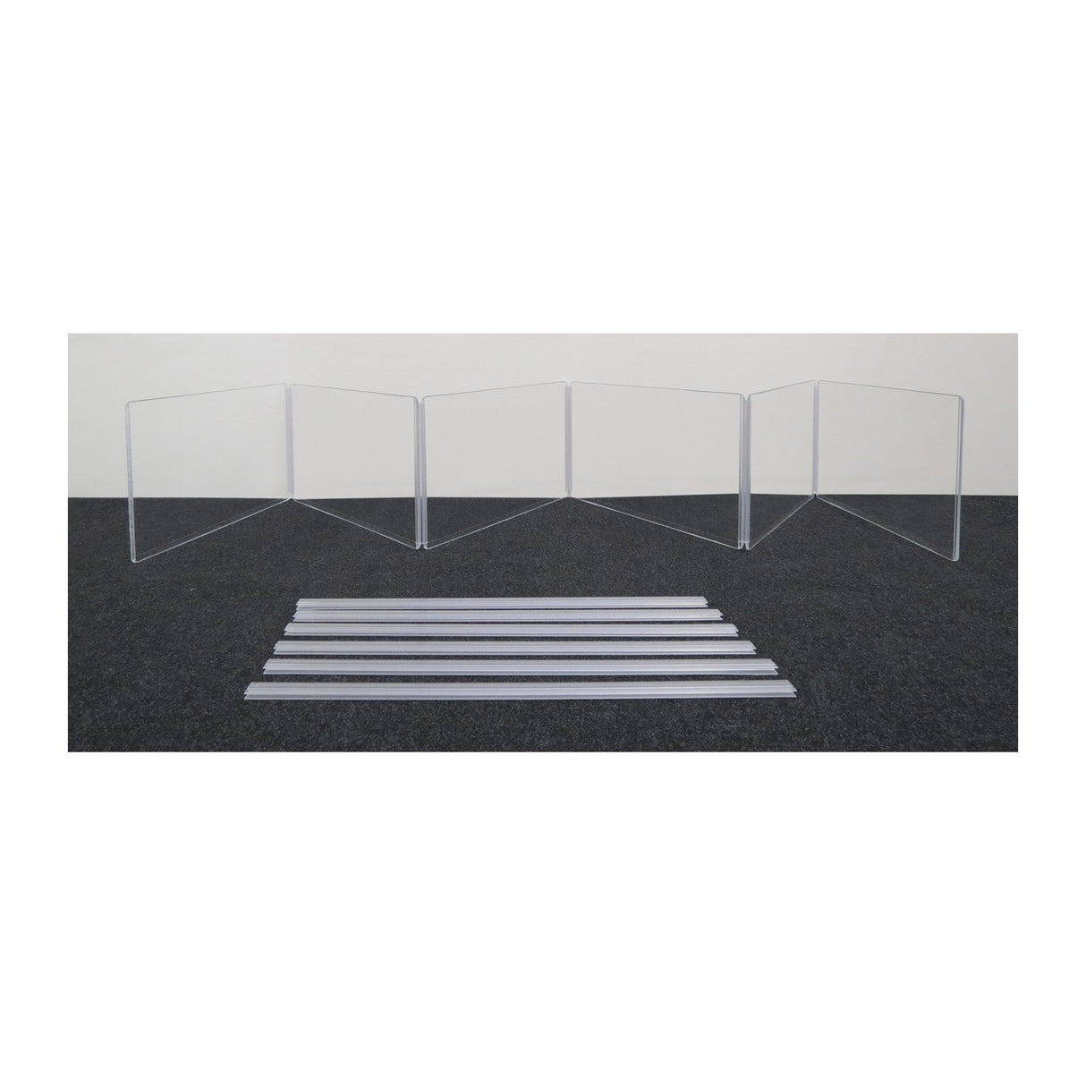 ClearSonic AX12-6 12 inch x 12 ft 6 Section CSP Height Extenders with H Channel AX2412x6