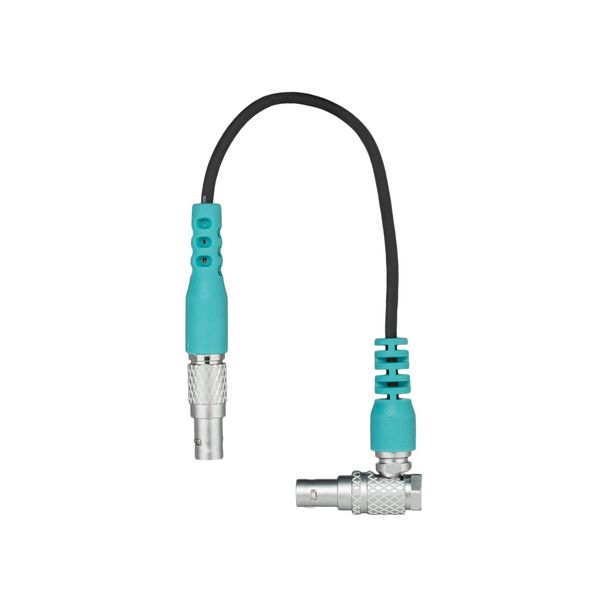 Teradek Motor Cable 4-Pin to 4-Pin Right Angle to Straight, 8 Inches